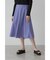 ライトストレッチバックタックアシンメトリースカート