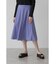 ライトストレッチバックタックアシンメトリースカート