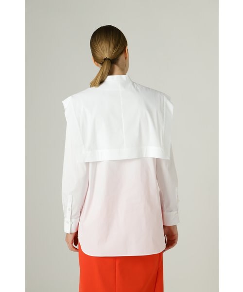 ◇クリアコットンセーラーヨークシャツ｜アドーアの通販｜&mall