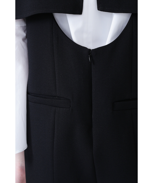 ◇ミドルジョーゼットオールインワン｜アドーアの通販｜&mall（アンド