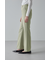 バックサテンクレープパンツ