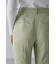 バックサテンクレープパンツ