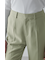 バックサテンクレープパンツ