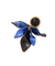マーブルアクリルペタルイヤリング