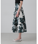 ◆ブラッシュフラワープリントスカート