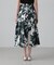 ◆ブラッシュフラワープリントスカート
