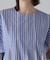 ◆クリアストライプブラウス