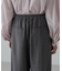 ウールギャバパンツ