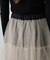 ブライトチュールスカート