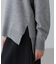 ウールカシミヤニットタートル