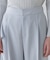 バックサテンジョーゼットパンツ