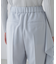 バックサテンジョーゼットパンツ
