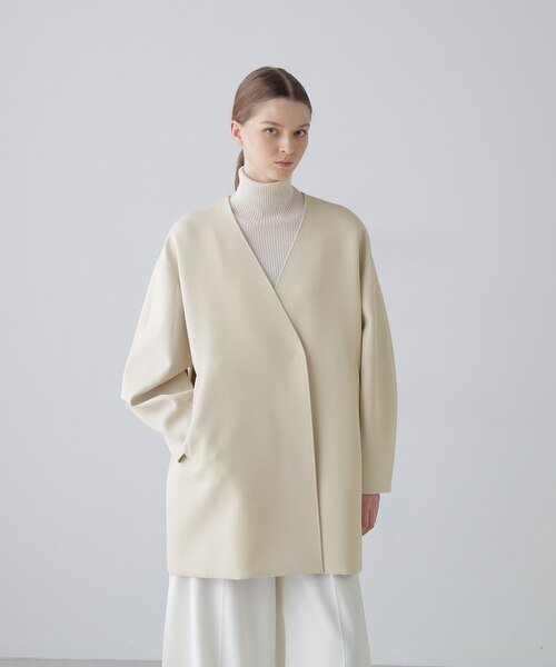 ADORE バイカラーボンディングジャケット バイカラーボンディングジャケット｜アドーアの通販｜&mall（アンド