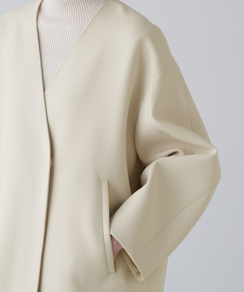 バイカラーボンディングジャケット｜アドーアの通販｜&mall（アンド