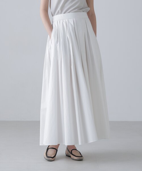 美品●アドーアADOREクリアコットンスカート¥46200ルフィルhlm ◇クリアコットンスカート｜アドーアの通販｜&mall（アンドモール