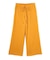 [WEB限定カラー・マスタード]ピーチサテンワイドパンツ