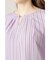 ◆ストライプタックブラウス