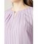 ◆ストライプタックブラウス