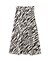 ◆バイアスゼブラプリントスカート