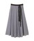 ストライプフレアスカート