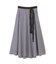 ストライプフレアスカート