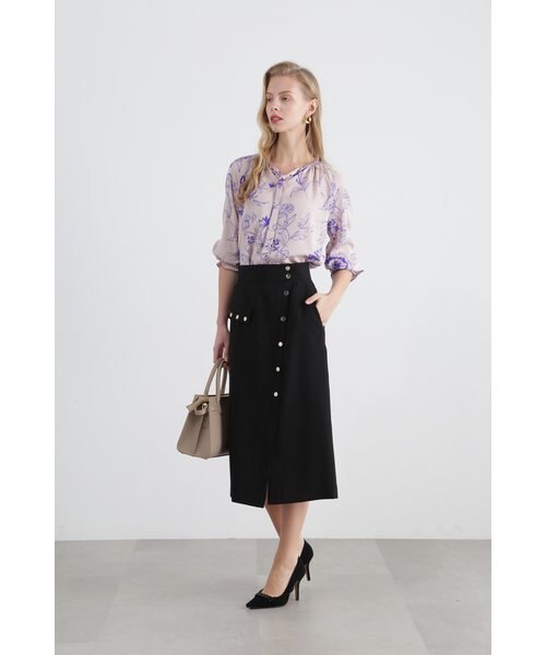 メタルドットポイントスカート｜ピンキーアンドダイアンの通販