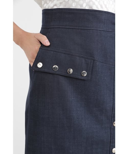 メタルドットポイントスカート｜ピンキーアンドダイアンの通販