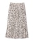 ◆[URBAN PRECIOUS] アブストラクトプリントプリーツスカート