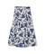 フラワープリントフレアスカート