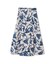 フラワープリントフレアスカート