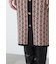 ◆[WEB限定カラー]バイカラージャガードニットワンピース