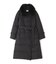 ◆フォーファー付きトレンチ風ダウンコート