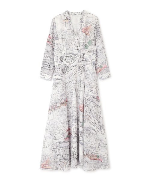 ◇ヨーロピアンシティスケープワンピース｜ピンキーアンドダイアンの