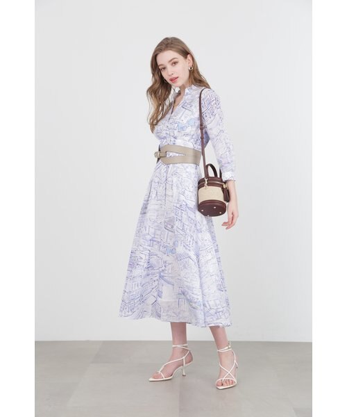 ◇ヨーロピアンシティスケープワンピース｜ピンキーアンドダイアンの