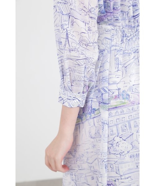 ◇ヨーロピアンシティスケープワンピース｜ピンキーアンドダイアンの