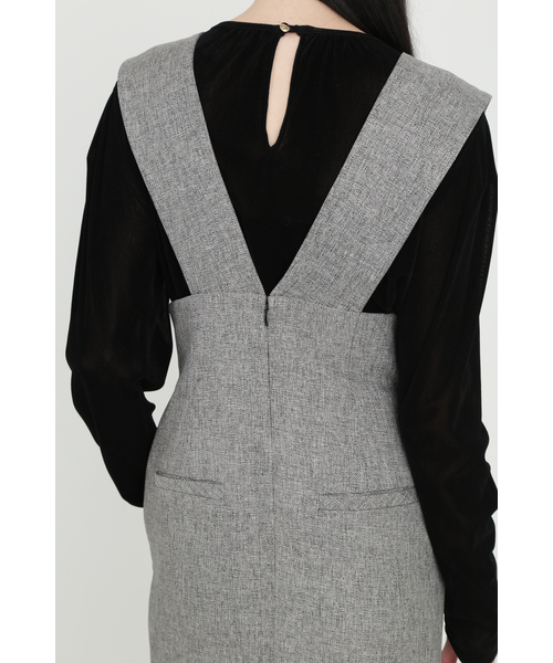 ◇デザインショルダージャンパースカート｜ピンキーアンドダイアンの