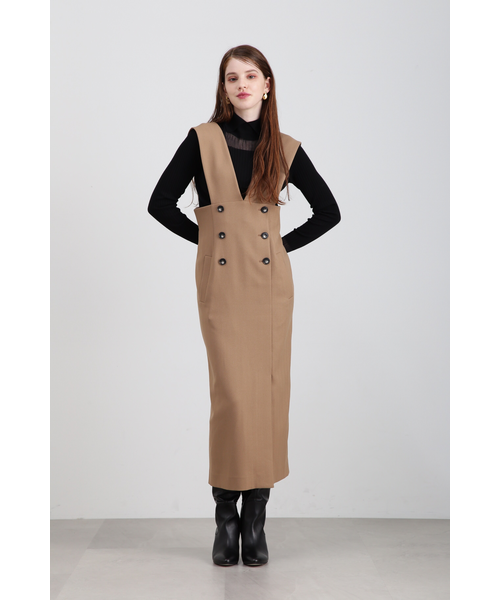 ◇デザインショルダージャンパースカート｜ピンキーアンドダイアンの