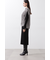 ラメジレ付きニットワンピース