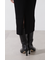 ラメジレ付きニットワンピース