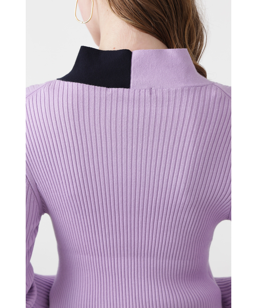 ◇バイカラーボウタイニット｜ピンキーアンドダイアンの通販｜&mall