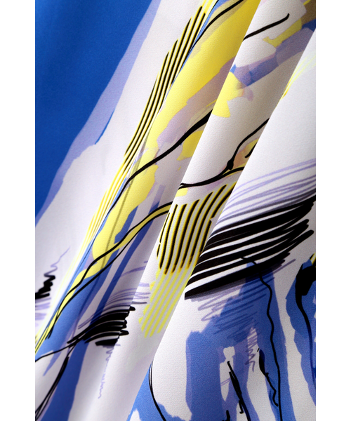 ◇アートフラワープリントワンピース｜ピンキーアンドダイアンの通販