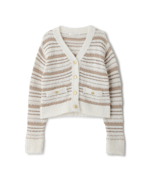 ◇ツイードニットカーディガン｜ピンキーアンドダイアンの通販｜&mall