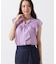 ［WEB限定／店舗限定］ブライト楊柳プリーツスリーブブラウス