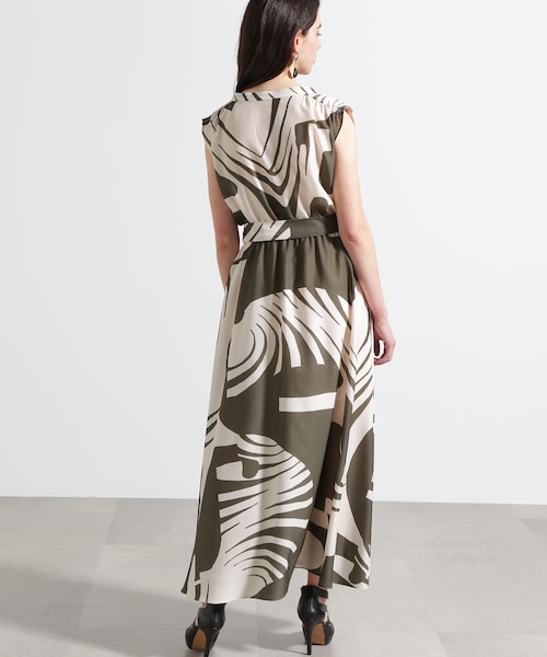 PINKY&DIANNE リーフィーゼブラプリントワンピース リーフィーゼブラプリントワンピース | PINKY&DIANNE（ピンキー