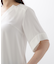 ◆ハーフスリーブＶネックブラウス