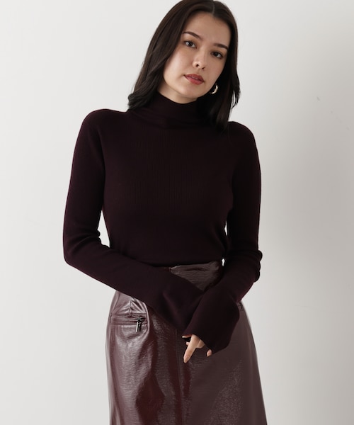 ◇ウールモックネックプルオーバー｜ピンキーアンドダイアンの通販