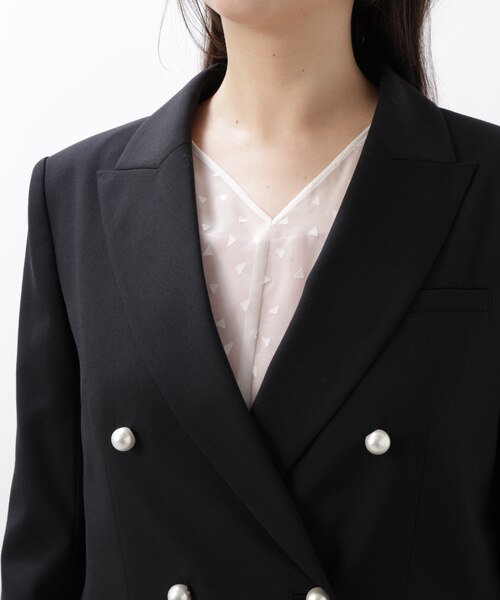 ◇ダブルブレストジャケット｜ピンキーアンドダイアンの通販｜&mall