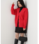 ◆［WEB限定色 ピンク］フェザーヤーンオーバーカーディガン