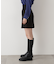 ◆ツイルハイウエストミニスカート