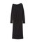 ◆ウールジャージタックドレープロングワンピース